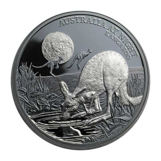 2019 Niue 1 oz Silver Proof Australia at Night (Kangaroo) 2019 Niue 1 oz Silver Proof Australia at Night (Kangaroo)